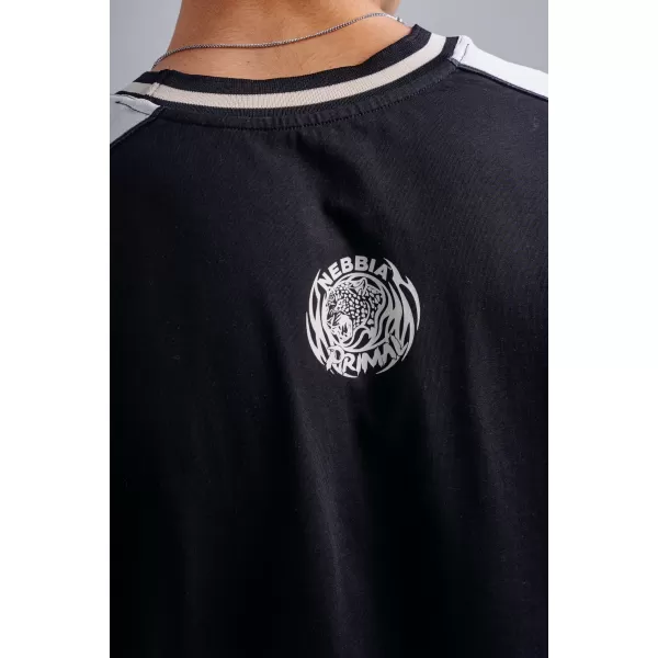  Übergroßes T-Shirt NEBBIA PRIMAL 869 SCHWARZ 