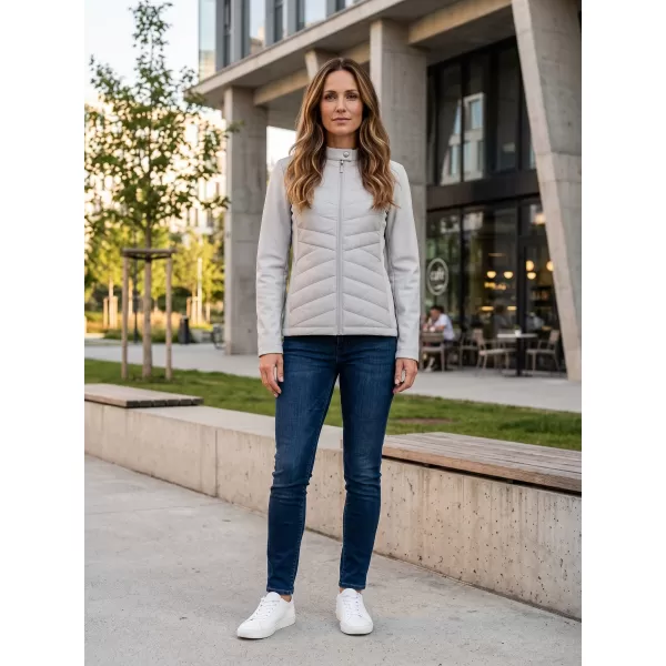  Hybridjacke für Damen MALFINI PREMIUM CROSS 556 SILBERGRAU 