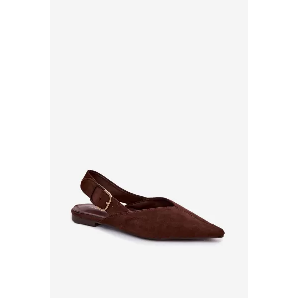  Ballerinas für Damen BOTO 9755 BRAUN 