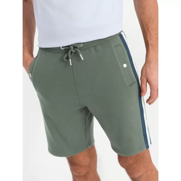  Herren-Shorts OMBRE Z128 CREME/OLIV 