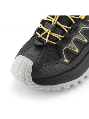 Outdoor-Schuhe für Kinder ALPINE PRO ATEGO DUNKLES ECHTES GRAU