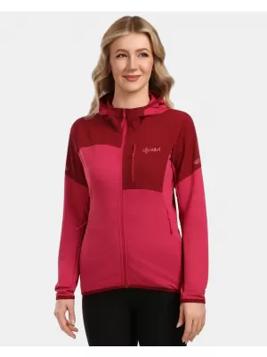 Fleece-Sweatshirt für Damen KILPI MEMPHIS-W 1L0201KI ROSA