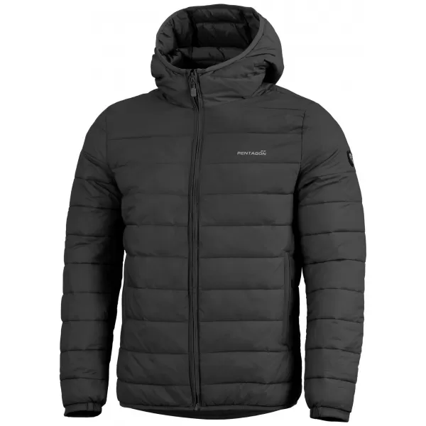 Herrenjacke PENTAGON AURORA 2.0 PUFFER HOODED JACKET K08048-2.0 SCHWARZ 