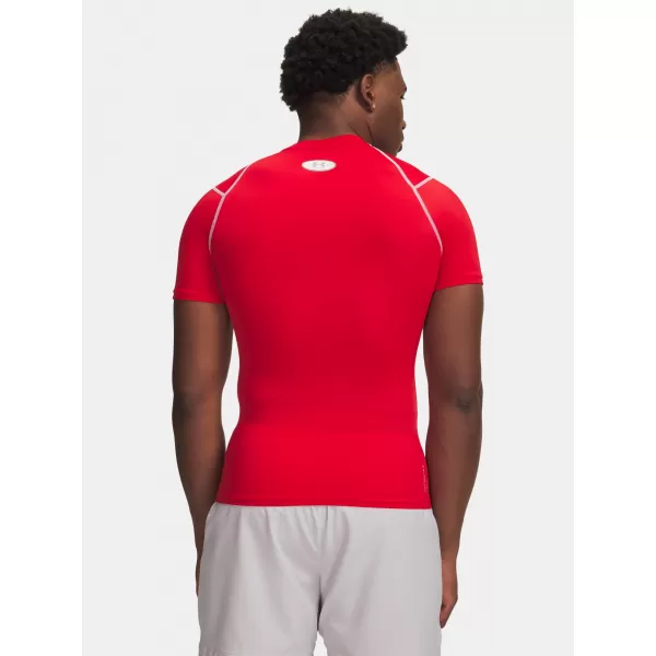  Herren-T-Shirt UNDER ARMOUR UA HG ELITE COMP SS 6015382-600 ROT 