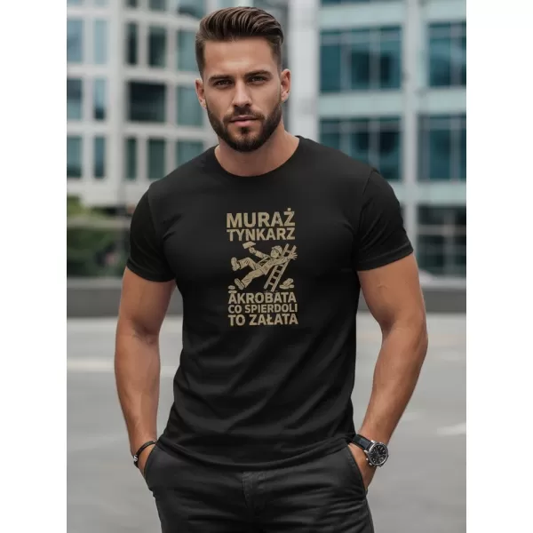  Herren-T-Shirt DSTREET NX0106R-BK SCHWARZ 