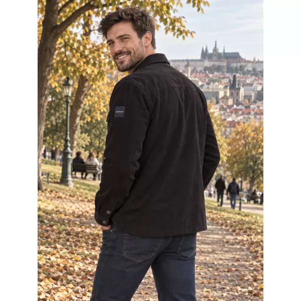  Hemdjacke für Herren ALTISPORT IGNAAS SCHWARZ 