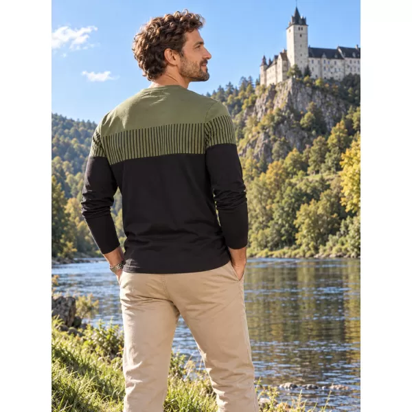  Herren-T-Shirt ALTISPORT IGGY MILITÄR 