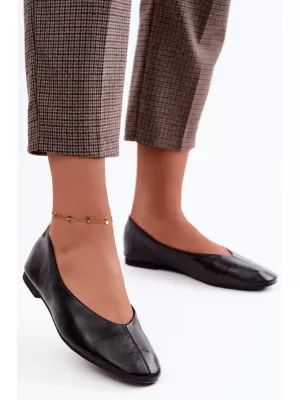 Ballerinas für Damen BOTO JH602P SCHWARZ