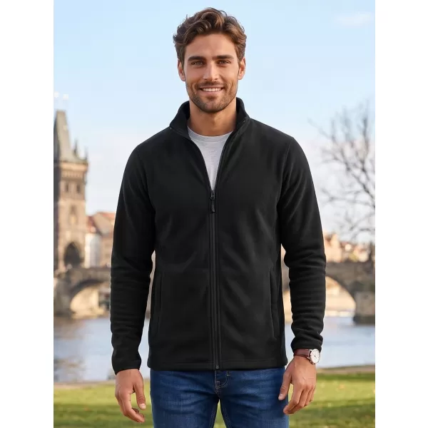  Fleece-Sweatshirt für Herren ALPINE PRO SIUS 4 SCHWARZ 