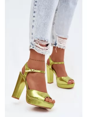 Damensandalen BOTO H-46 HELLGRÜN