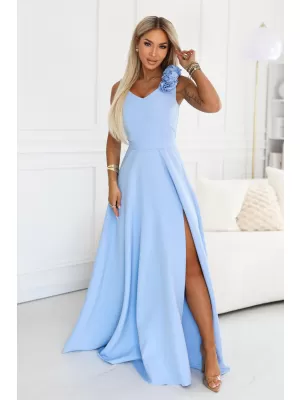 Kleid NUMOCO 643-7 HELLBLAU