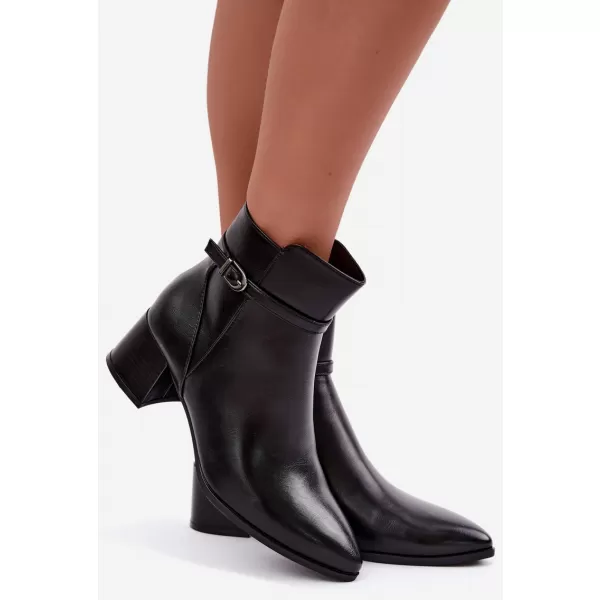  Dame-Stiefeletten SERGIO LEONE BT-33 SCHWARZ 