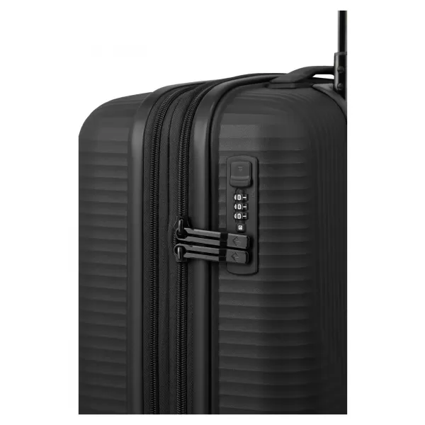  Koffer TRAVELITE AIR STRIPE 4W S EXP SCHWARZ 
