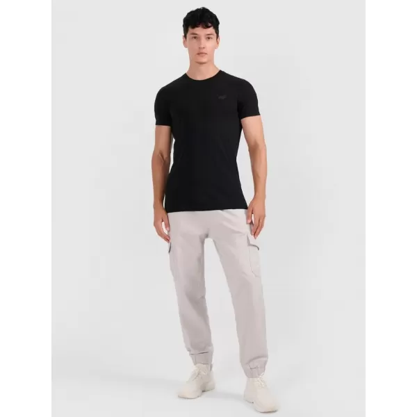  Herren-T-Shirt 4F RMM00TTSHM3248 TIEFSCHWARZ 