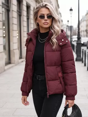 Damenjacke DSTREET TY5749 BURGUND