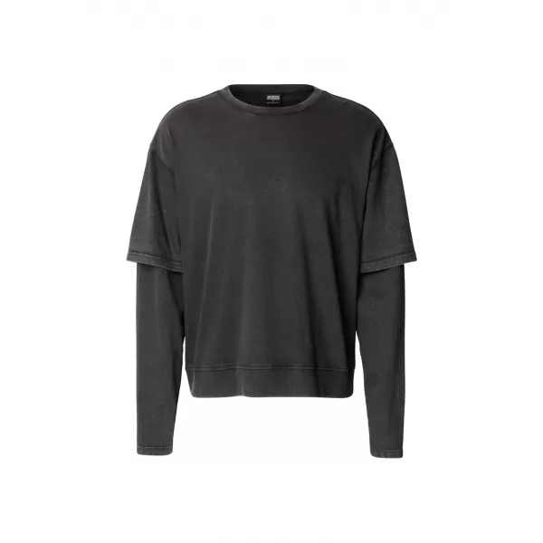  Herren-T-Shirt URBAN CLASSICS TB8410-00007 SCHWARZ 