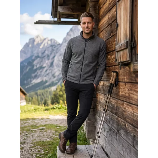  Herren-Sweatshirt aus Microfleece MALFINI FACTOR 852 SCHWARZES HIGHLIGHT 