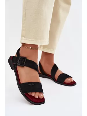 Damensandalen BIG STAR SHOES TT274490 SCHWARZ