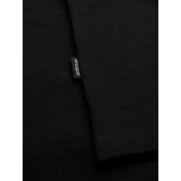 Herren-T-Shirt OMBRE OM-TSBS-0281 SCHWARZ 