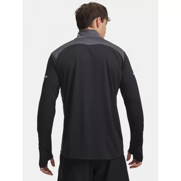  Herren-T-Shirt UNDER ARMOUR TECH UTILITY 1/4 ZIP 6004963-002 SCHWARZ 