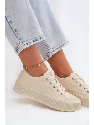 Damen-Sneaker BIG STAR SHOES TT274271 BEIGE