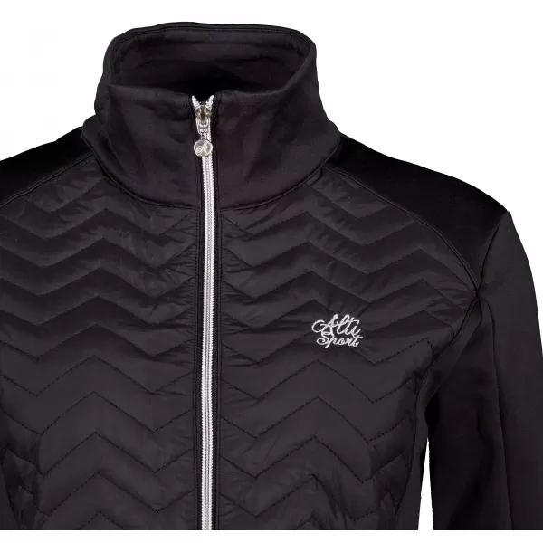  Hybridjacke für Damen ALTISPORT IDONY SCHWARZ 
