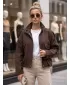 Damenjacke DSTREET TY6089 BRAUN