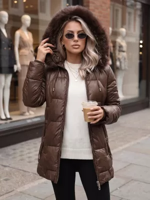 Damenjacke DSTREET TY5757 BRAUN