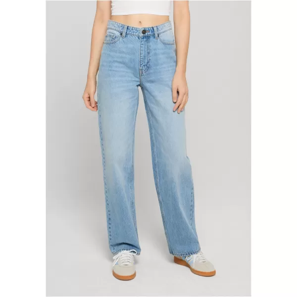  Damenhosen URBAN CLASSICS TB8142 HIMMELBLAU GEWASCHEN 