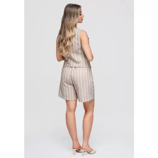  Damenmantel OMBRE OW-VE-E0008 BEIGE 