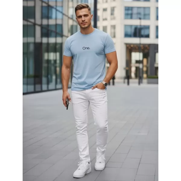  Herren-T-Shirt DSTREET NX5125R-SK HELLBLAU 