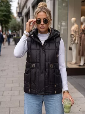 Damenweste DSTREET TY5973 SCHWARZ