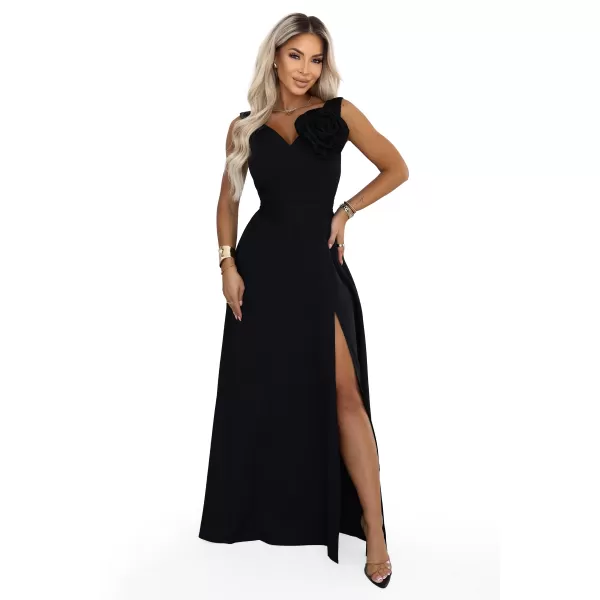  Kleid NUMOCO 669-6 KLASSISCHES SCHWARZ 