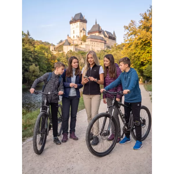  Fleeceweste für Damen ALTISPORT ALW002525 SCHWARZ 