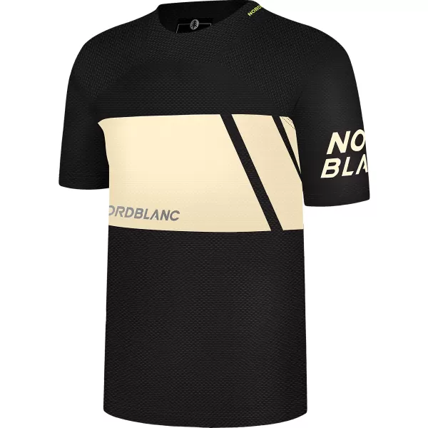 Funktionelles Radsport-T-Shirt für Herren NORDBLANC MUD NBSMF8083 SCHWARZ 