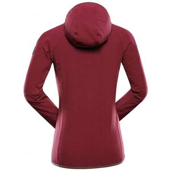  Warmes Damen-Sweatshirt ALPINE PRO HURAMA VIOLETTER QUARZ 