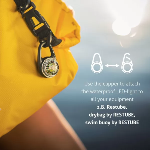  LED-Licht RESTUBE vodotěsné SCHWARZ 