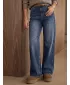 Damenhosen DSTREET UY3210 BLAU