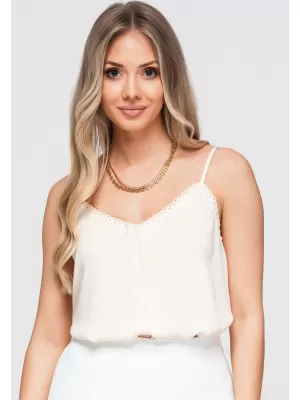 Damen-Tanktop OMBRE OW-TS-E0057 BEIGE
