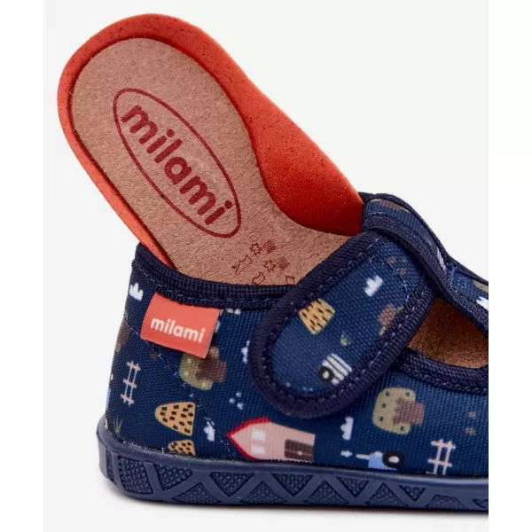  Kinderhausschuhe MILAMI 112/BR-72 BLAU 
