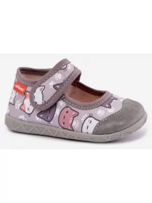 Kinderhausschuhe MILAMI 111/BR-34 GRAU