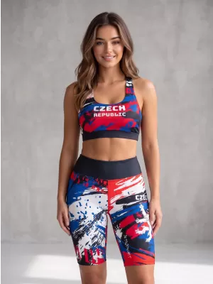 Damen Premium-Funktionsleggings oberhalb des Knies (neue Größen) ALTISPORT VOJ/ALW036LEG06 TSCHECHISCH