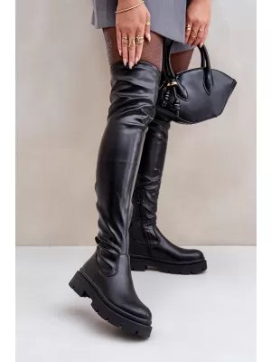 Damenstiefel BOTO 1987-H18 SCHWARZ