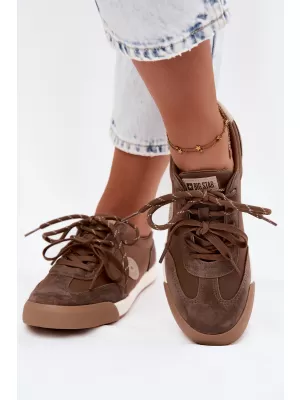 Damen-Sneaker BIG STAR SHOES UU274002 BRAUN/BEIGE