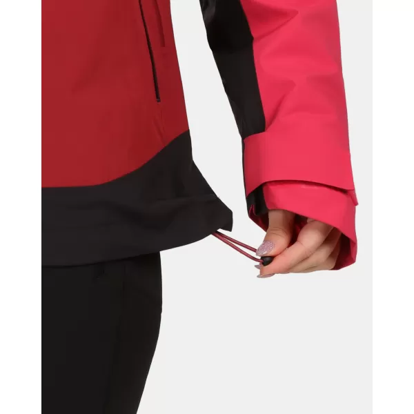  Damen-Hardshelljacke KILPI MAMBA-W 1L0101KI DUNKELROT 