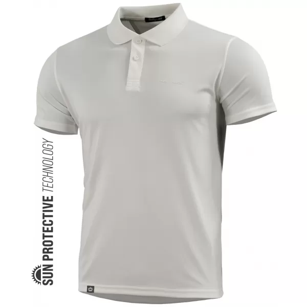  Herren-T-Shirt PENTAGON ANASSA POLO K09017 WEIß 