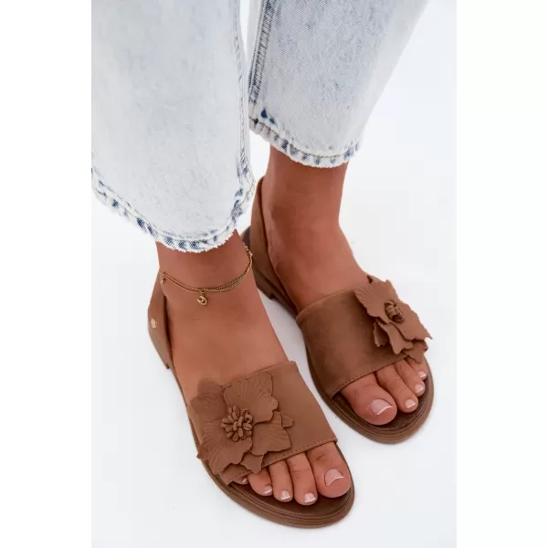  Damensandalen ZAZOO 40471 BRAUN 