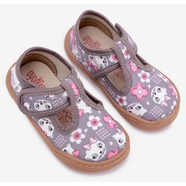  Kinderhausschuhe MILAMI BF1/BR-12 GRAU 