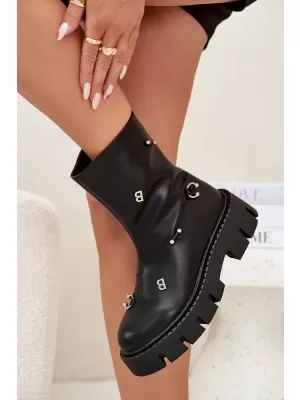 Damenschuhe BOTO DA161P SHCWARZ