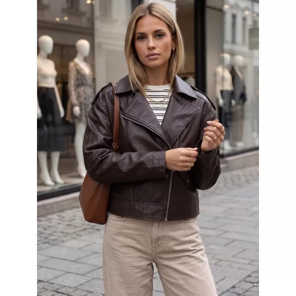  Damenjacke DSTREET TY5920 BRAUN 